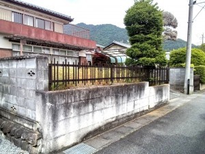 甲府市古府中町、土地の画像です