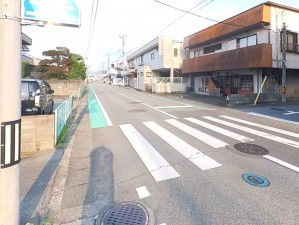 甲府市城東、土地の画像です