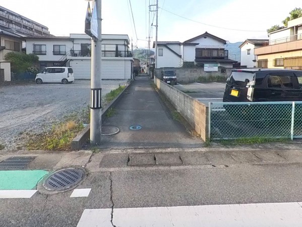 甲府市城東、土地の画像です