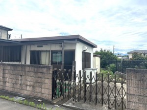 甲府市蓬沢、土地の画像です