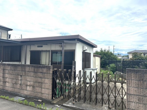 甲府市蓬沢、土地の画像です