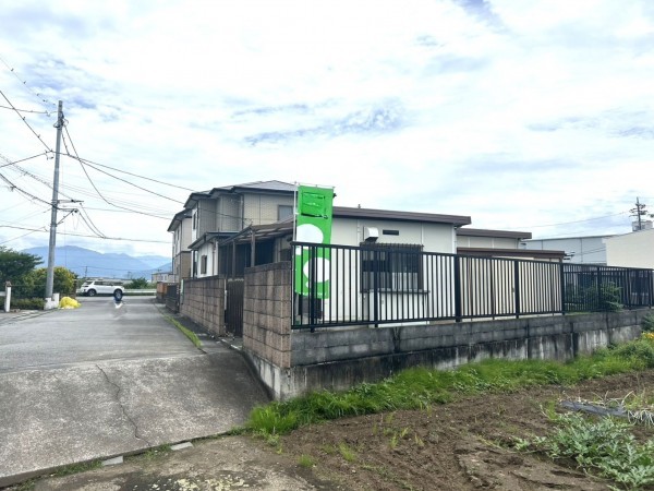 甲府市蓬沢、土地の画像です