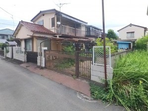 甲府市朝気、土地の画像です