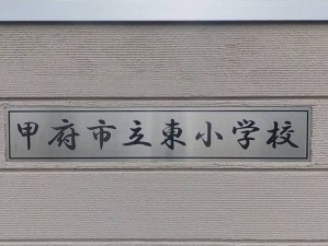 甲府市朝気、土地の画像です