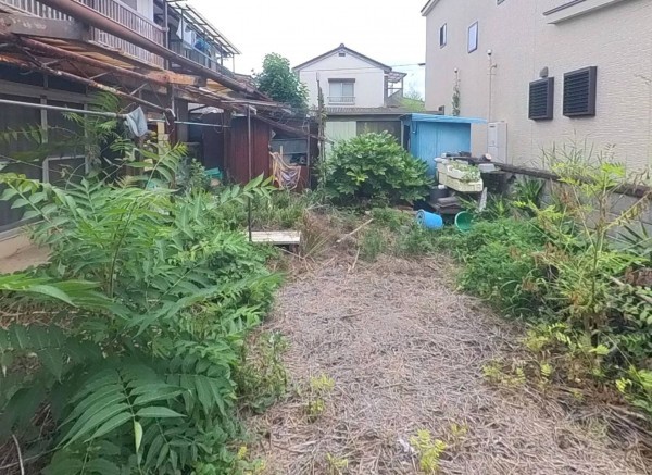 甲府市朝気、土地の画像です