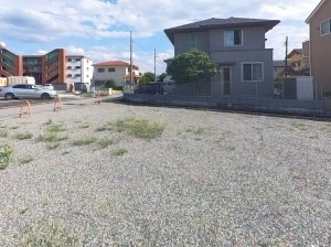 甲府市千塚、土地の画像です