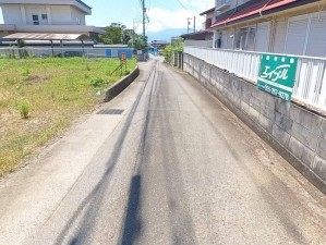 甲府市西田町、土地の画像です