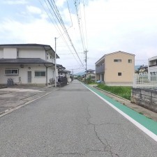 甲府市岩窪町、土地の画像です