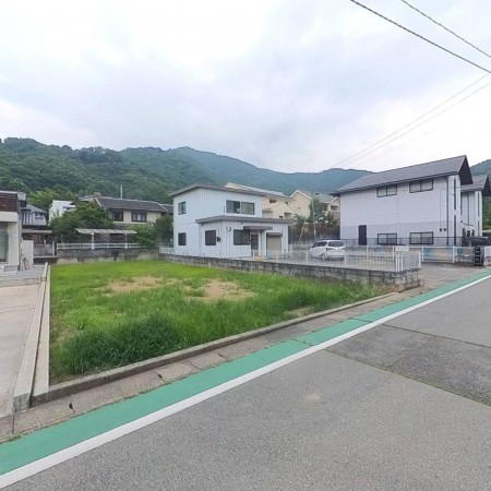 甲府市岩窪町、土地の画像です