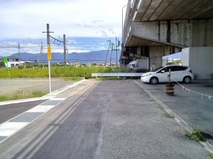 中巨摩郡昭和町河東中島、土地の画像です
