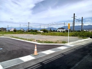 中巨摩郡昭和町河東中島、土地の画像です
