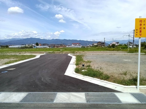 中巨摩郡昭和町河東中島、土地の画像です