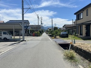 甲府市上曽根町、土地の画像です