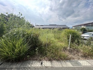 甲府市美咲、土地の画像です