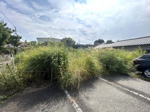 甲府市美咲、土地の画像です