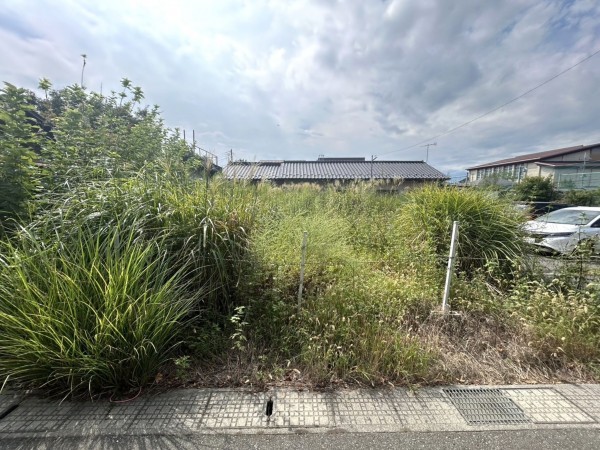 甲府市美咲、土地の画像です