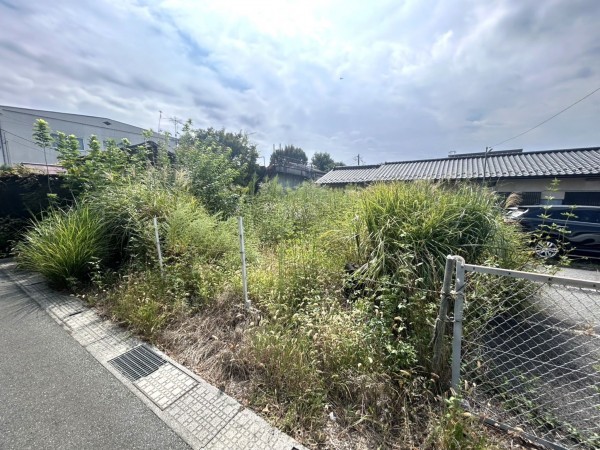 甲府市美咲、土地の画像です