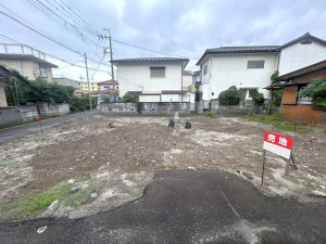甲斐市万才、土地の画像です