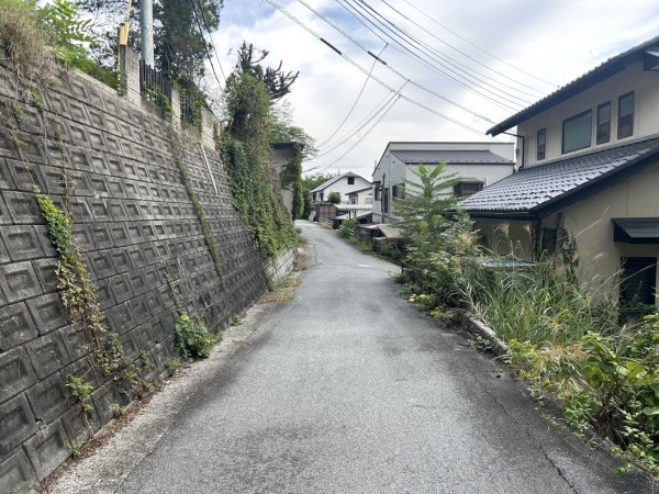 甲府市小松町、土地の画像です