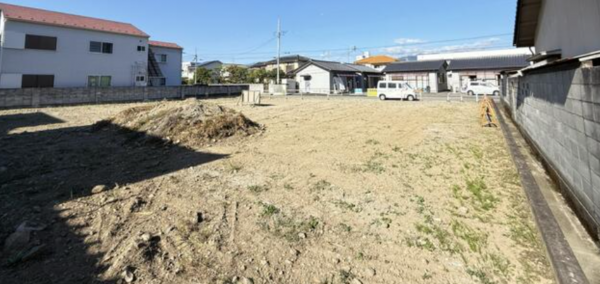 甲斐市万才、土地の画像です