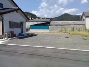 甲府市東光寺、土地の画像です