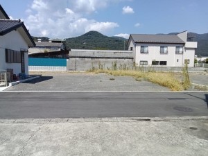甲府市東光寺、土地の画像です