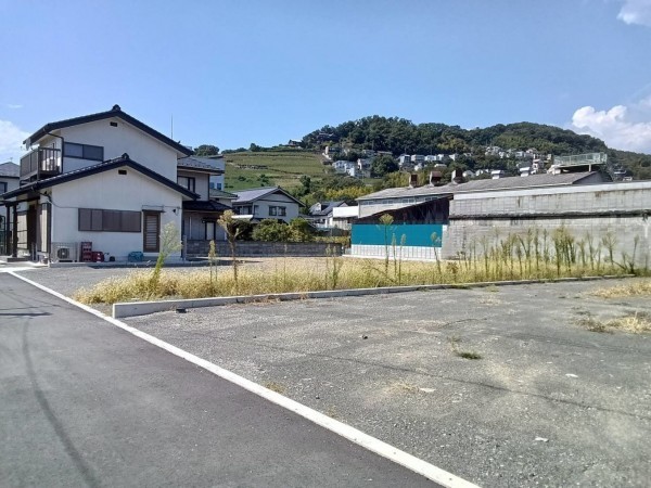 甲府市東光寺、土地の画像です