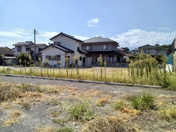 甲府市東光寺、土地の画像です