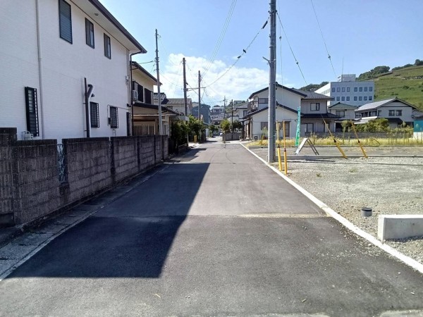 甲府市東光寺、土地の画像です
