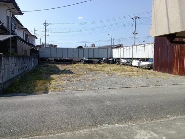 甲斐市富竹新田、土地の画像です