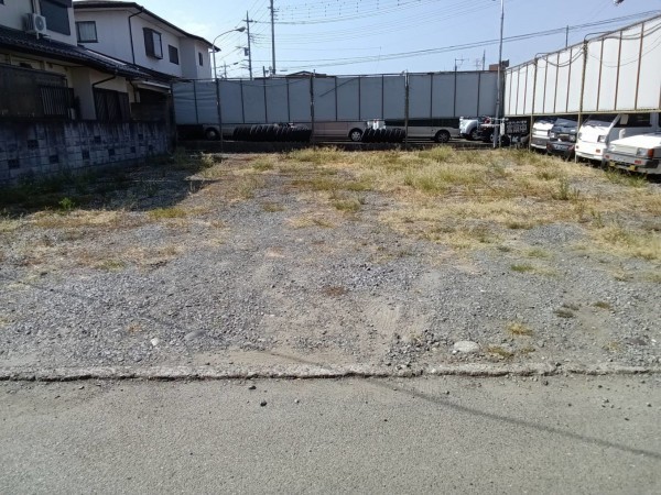 甲斐市富竹新田、土地の画像です
