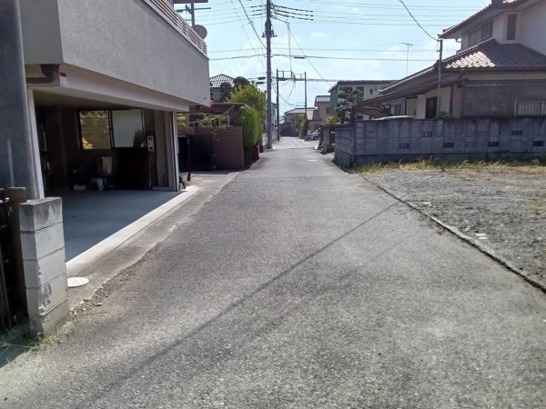 甲斐市富竹新田、土地の画像です