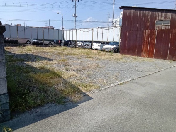 甲斐市富竹新田、土地の画像です