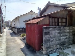 甲府市朝気、土地の画像です