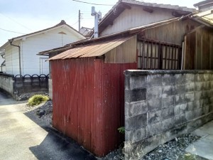 甲府市朝気、土地の画像です