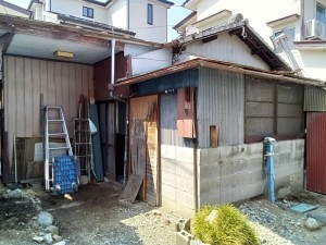 甲府市朝気、土地の画像です