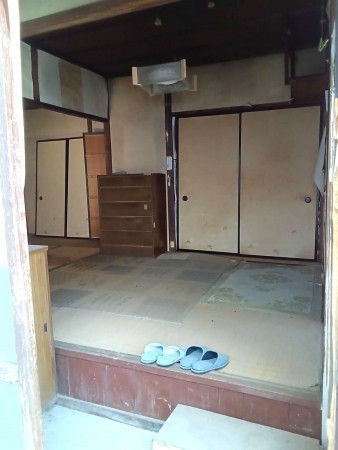 甲府市朝気、土地の画像です