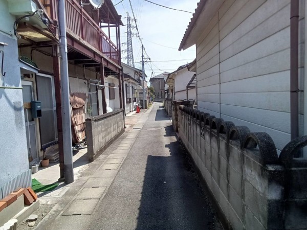 甲府市朝気、土地の画像です