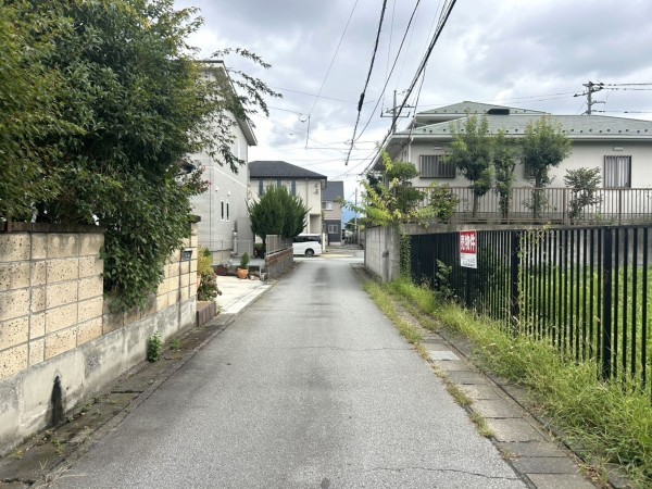 甲府市国母、土地の画像です