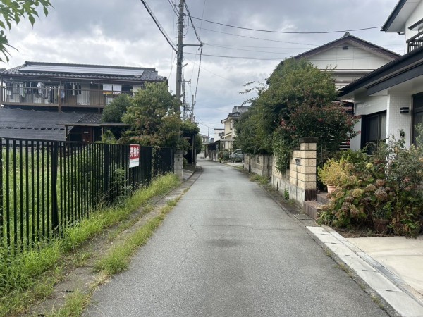 甲府市国母、土地の画像です