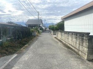中央市乙黒、土地の画像です