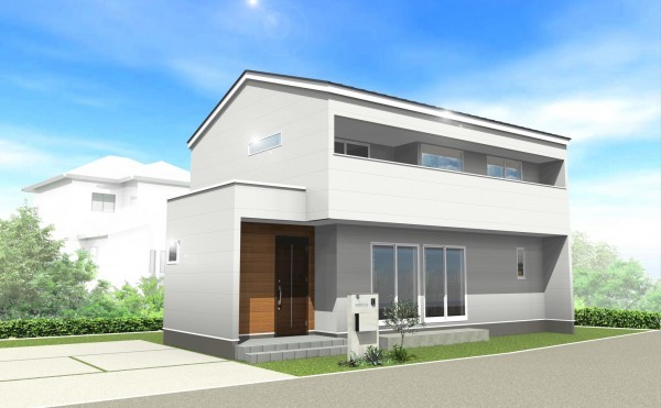 甲府市国母、新築一戸建ての画像です