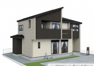 甲斐市下今井、新築一戸建ての画像です