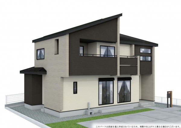 甲斐市下今井、新築一戸建ての画像です