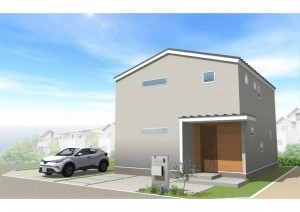 甲府市国母、新築一戸建ての画像です