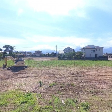 笛吹市石和町窪中島、土地の画像です