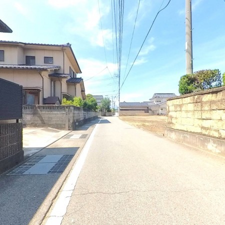 笛吹市石和町窪中島、土地の画像です