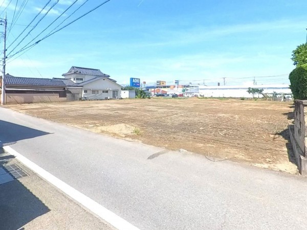 笛吹市石和町窪中島、土地の画像です