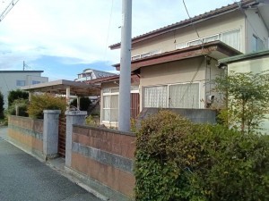 甲斐市大下条、土地の画像です