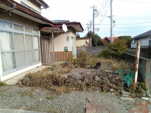 甲斐市大下条、土地の画像です